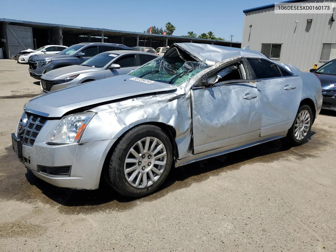 2013 Cadillac Cts Luxury Collection VIN: 1G6DE5E5XD0160173 Lot: 55728414