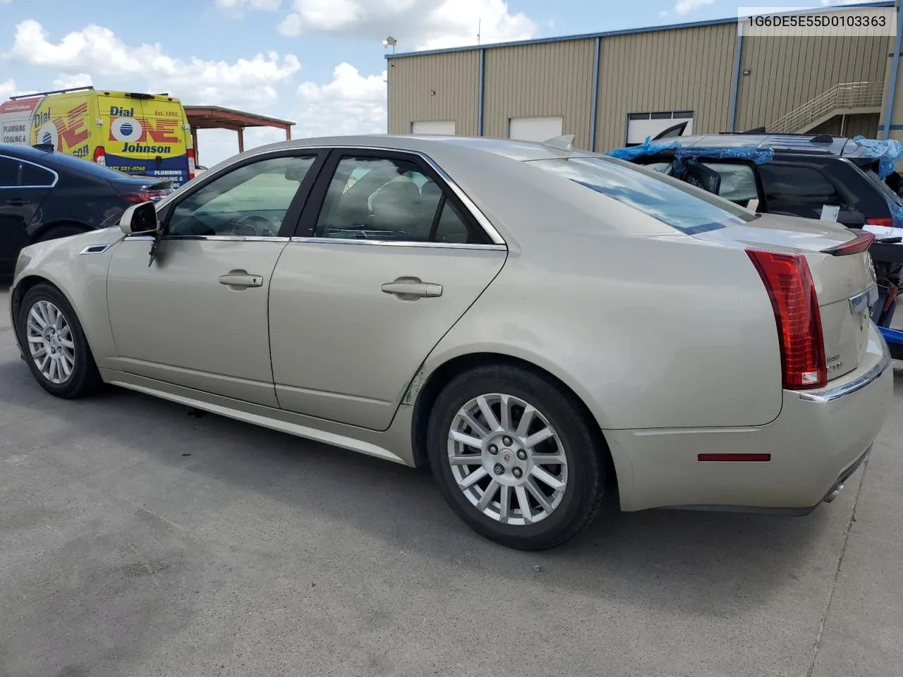 2013 Cadillac Cts Luxury Collection VIN: 1G6DE5E55D0103363 Lot: 62871354