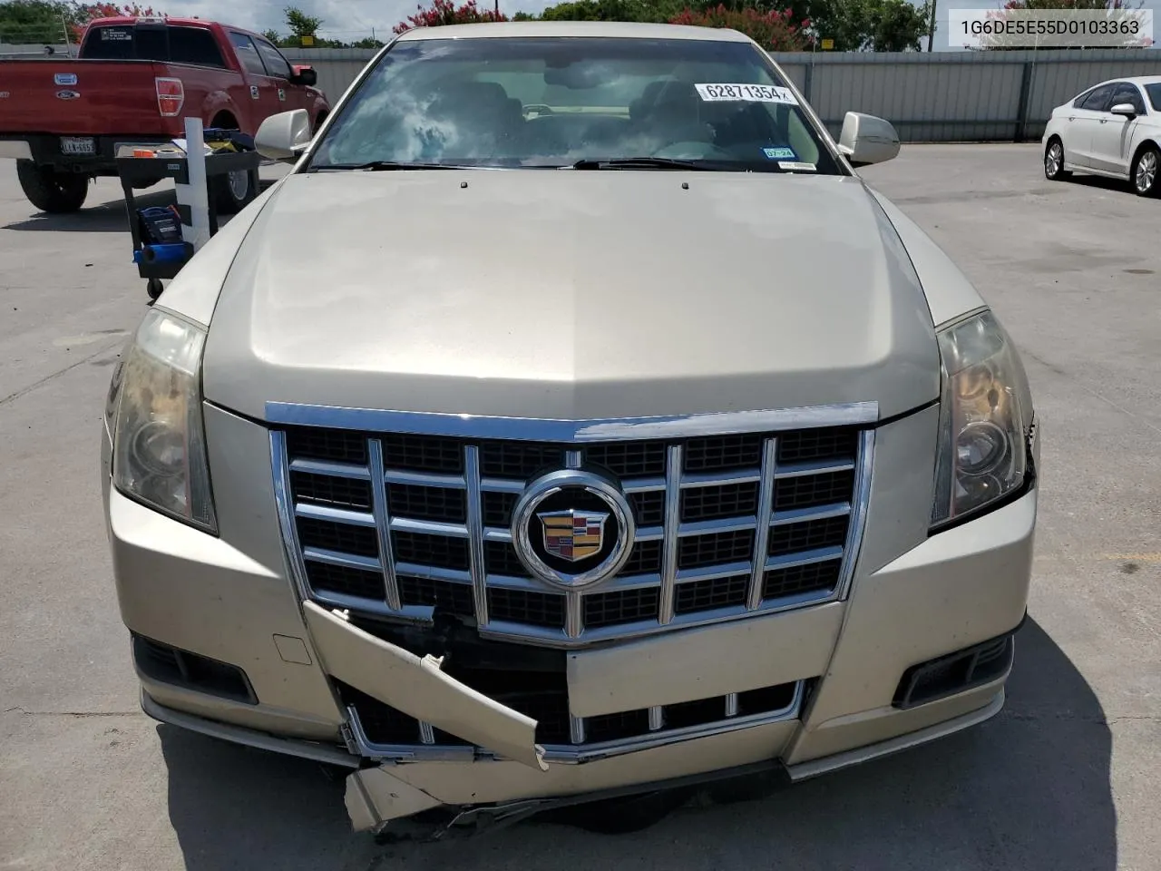 2013 Cadillac Cts Luxury Collection VIN: 1G6DE5E55D0103363 Lot: 62871354