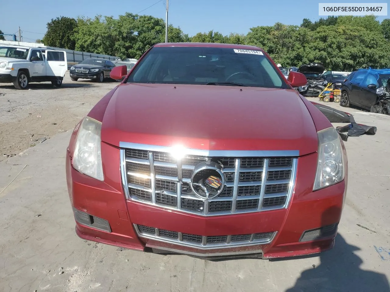 2013 Cadillac Cts Luxury Collection VIN: 1G6DF5E55D0134657 Lot: 70845194