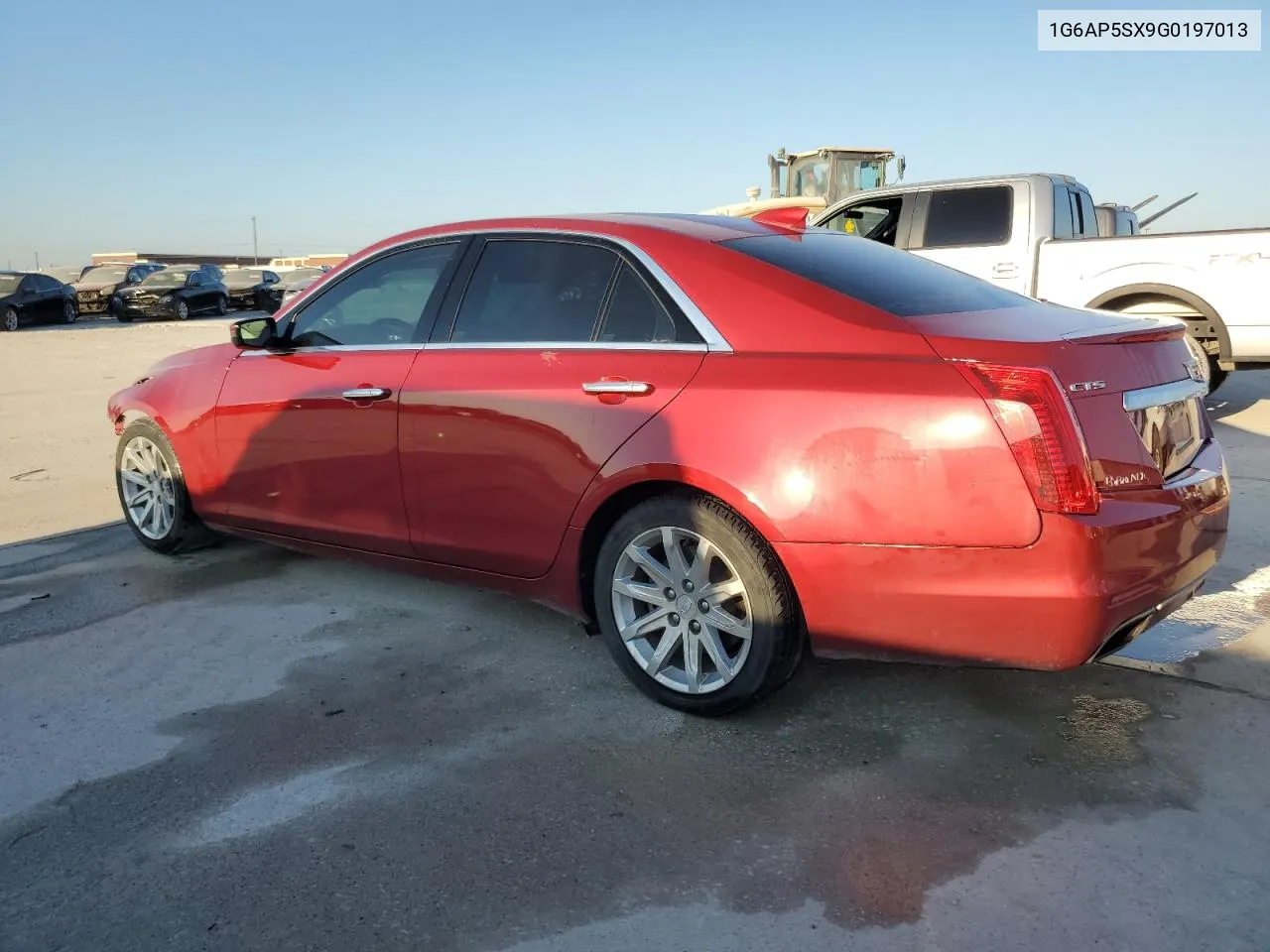 1G6AP5SX9G0197013 2016 Cadillac Cts