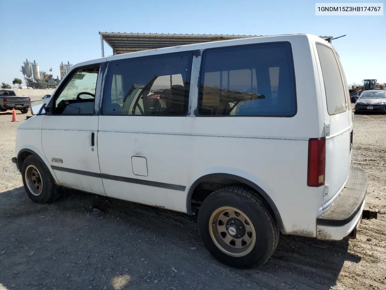 1987 Chevrolet Astro VIN: 1GNDM15Z3HB174767 Lot: 69558304