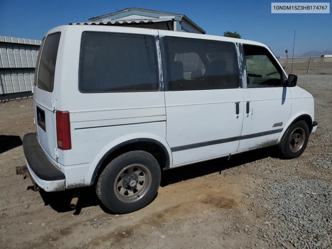 1987 Chevrolet Astro VIN: 1GNDM15Z3HB174767 Lot: 69558304