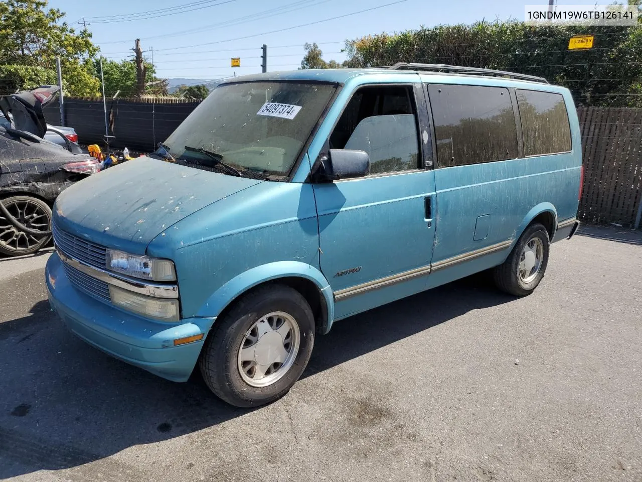 1GNDM19W6TB126141 1996 Chevrolet Astro