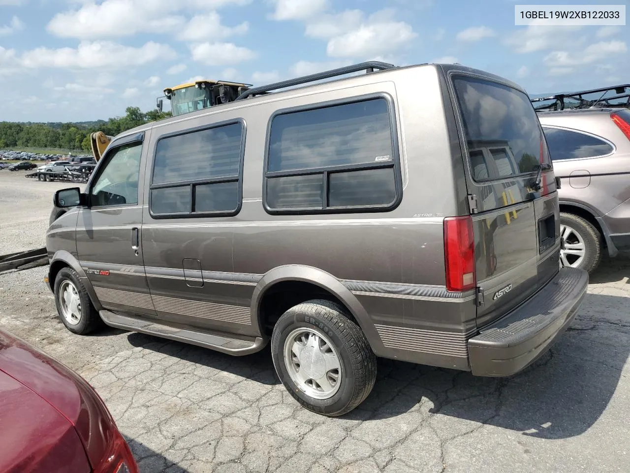 1999 Chevrolet Astro VIN: 1GBEL19W2XB122033 Lot: 70149734