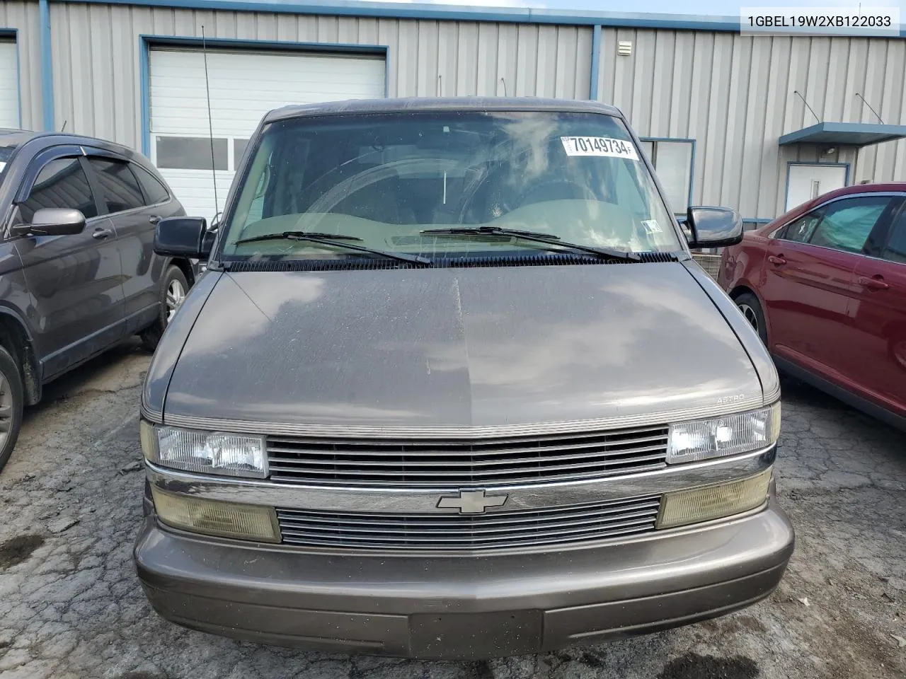 1999 Chevrolet Astro VIN: 1GBEL19W2XB122033 Lot: 70149734