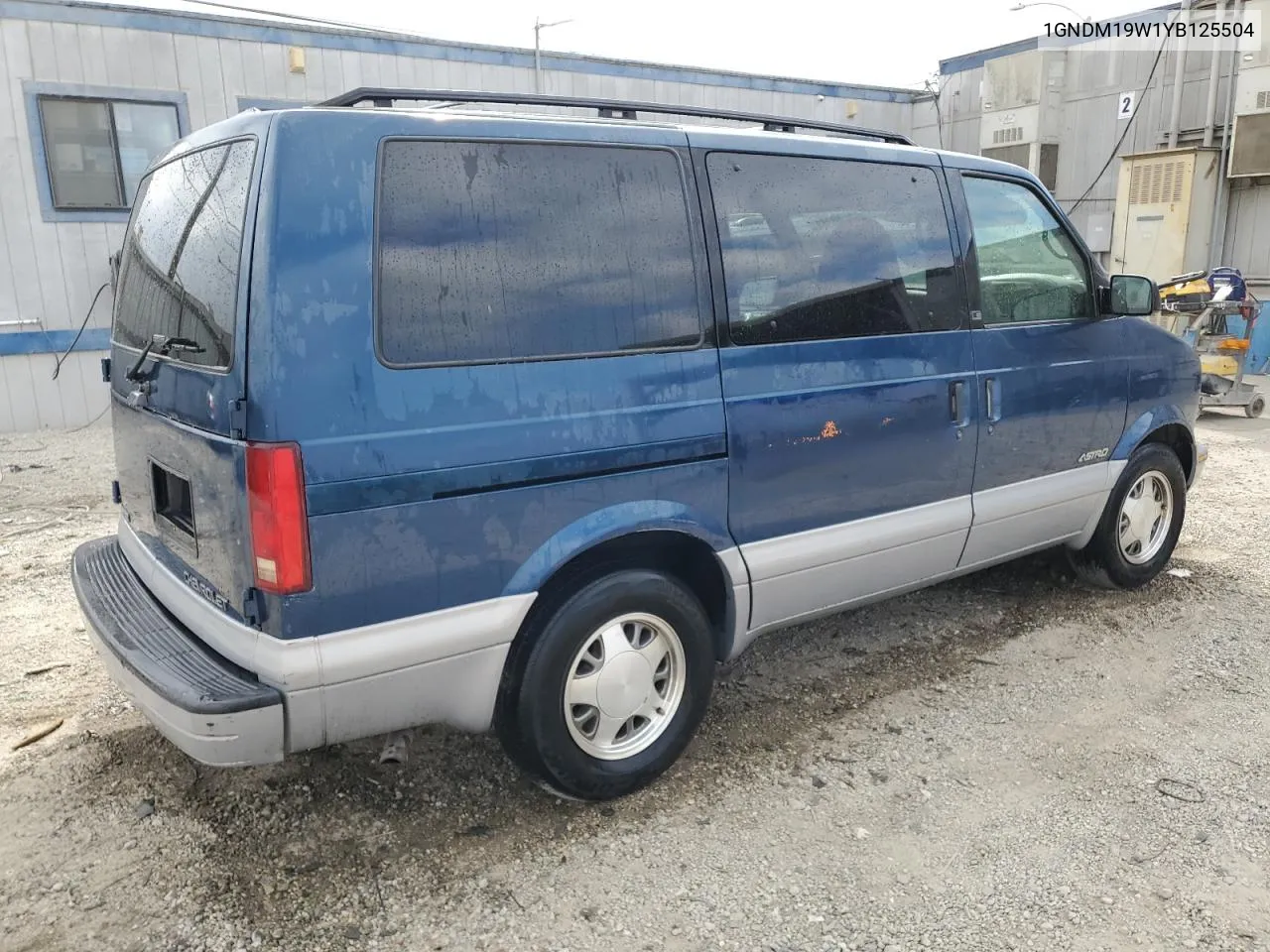 2000 Chevrolet Astro VIN: 1GNDM19W1YB125504 Lot: 71128864