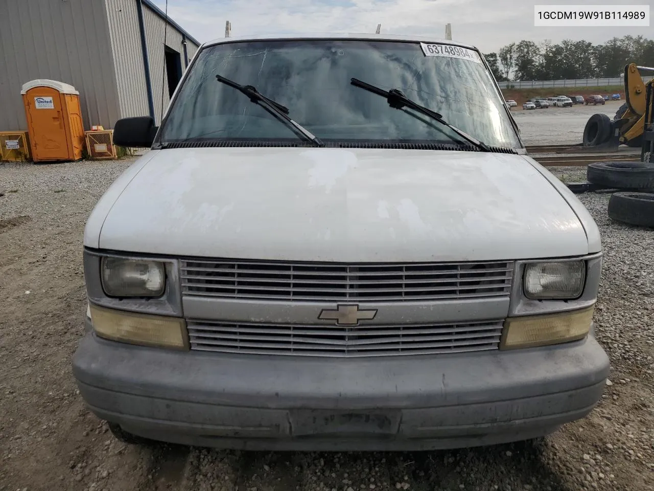 2001 Chevrolet Astro VIN: 1GCDM19W91B114989 Lot: 70555004