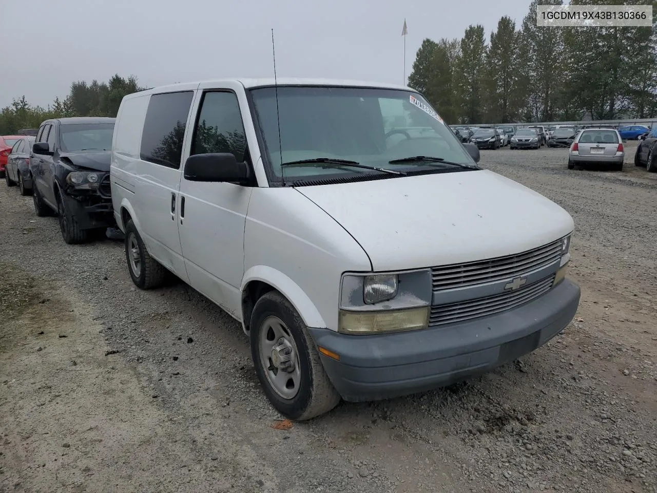 1GCDM19X43B130366 2003 Chevrolet Astro