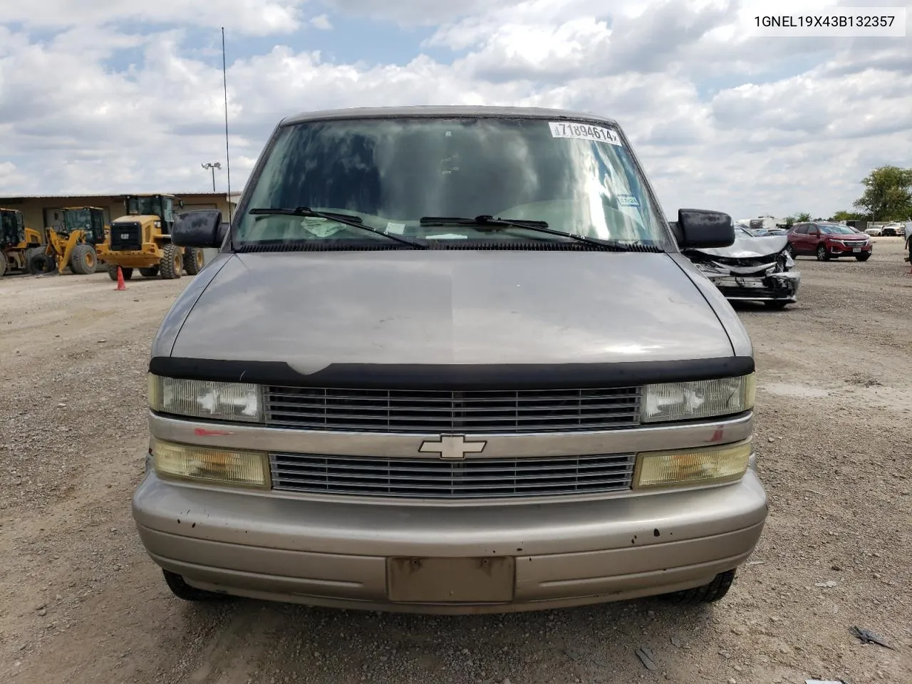 2003 Chevrolet Astro VIN: 1GNEL19X43B132357 Lot: 71894614