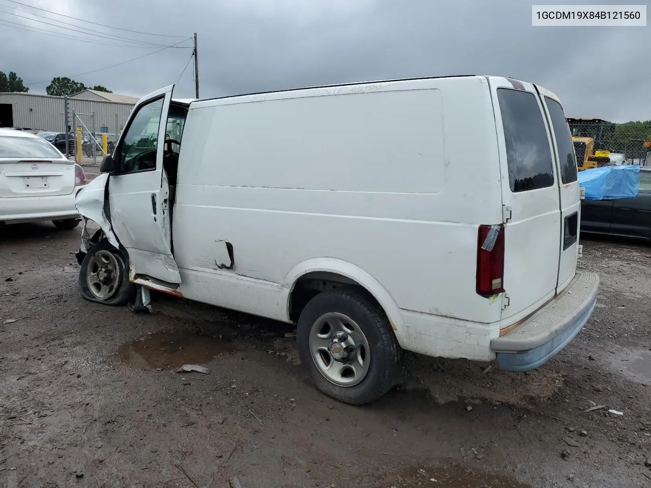 2004 Chevrolet Astro VIN: 1GCDM19X84B121560 Lot: 67918234