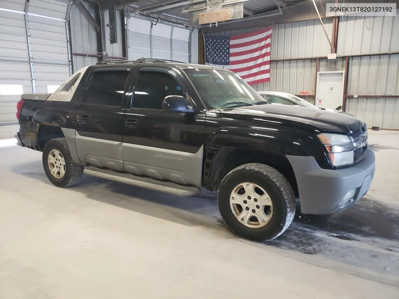 2002 Chevrolet Avalanche K1500 VIN: 3GNEK13T82G127192 Lot: 70292714