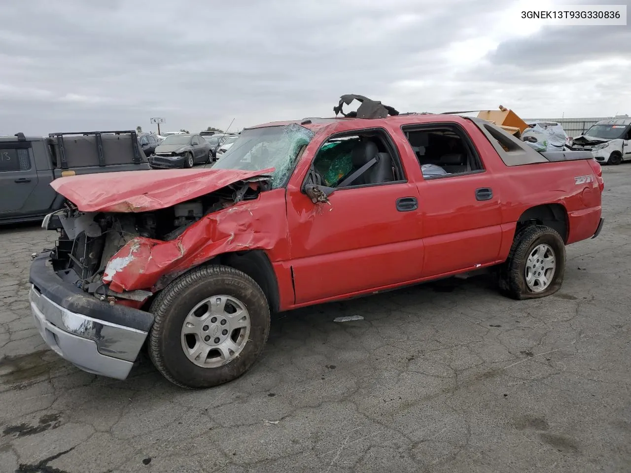 3GNEK13T93G330836 2003 Chevrolet Avalanche K1500