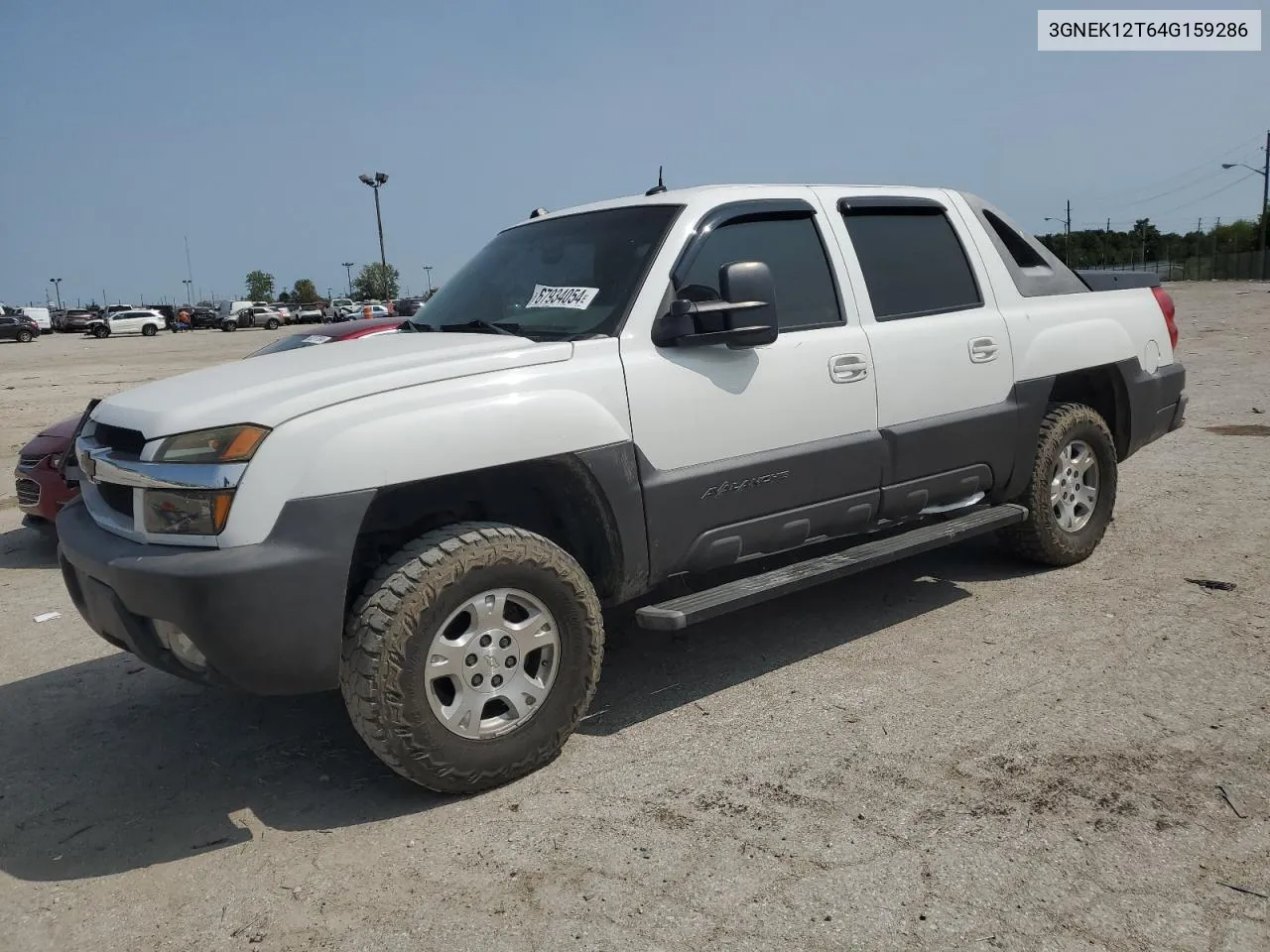 2004 Chevrolet Avalanche K1500 VIN: 3GNEK12T64G159286 Lot: 67934054