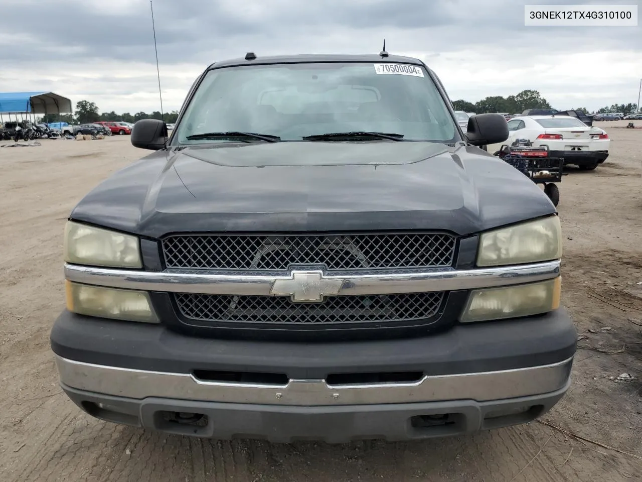 2004 Chevrolet Avalanche K1500 VIN: 3GNEK12TX4G310100 Lot: 70500004