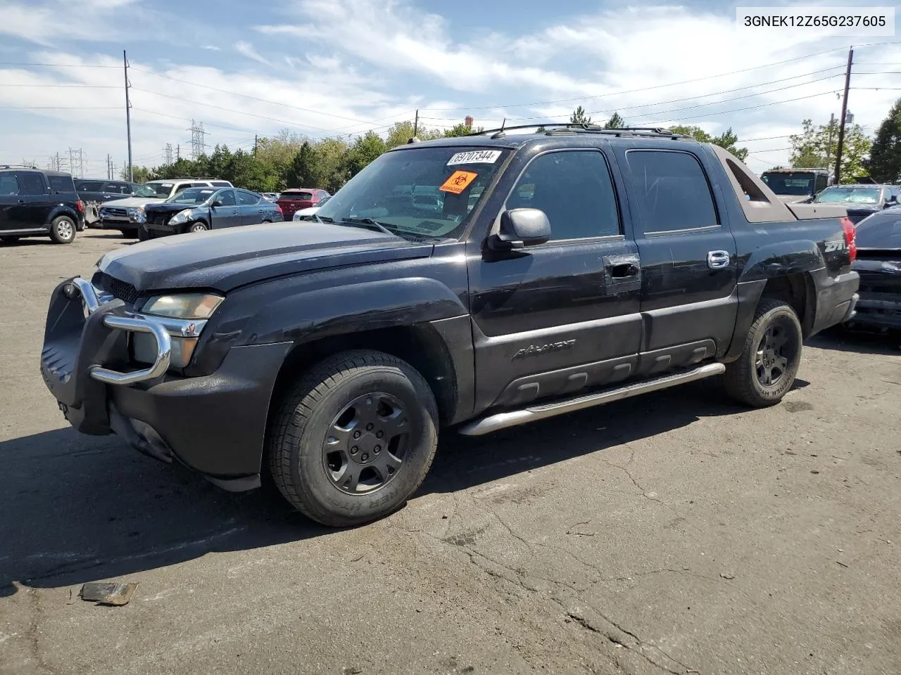 2005 Chevrolet Avalanche K1500 VIN: 3GNEK12Z65G237605 Lot: 69707344