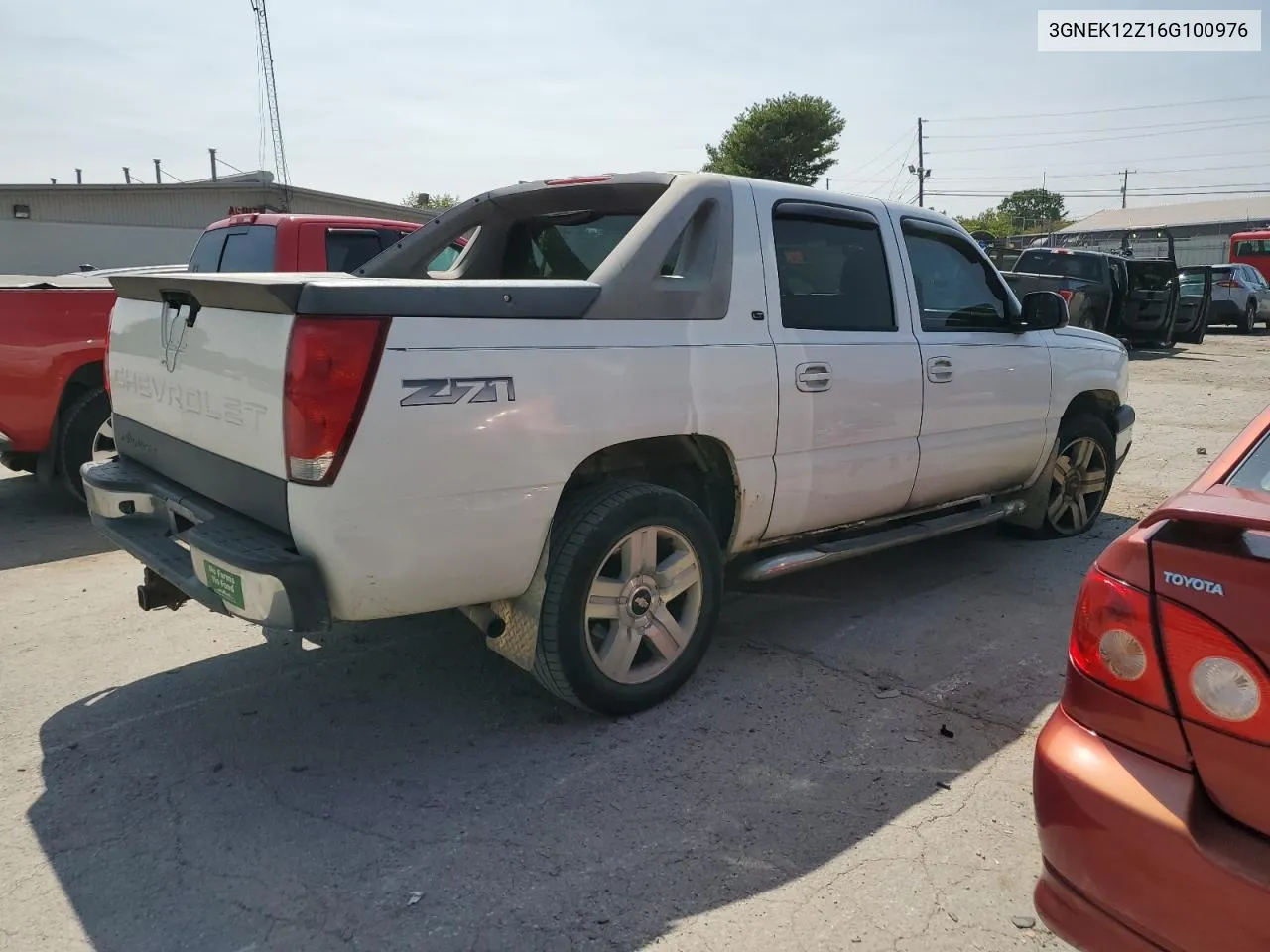 2006 Chevrolet Avalanche K1500 VIN: 3GNEK12Z16G100976 Lot: 68027614