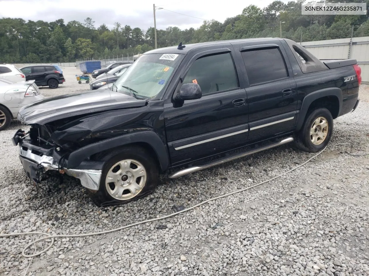 2006 Chevrolet Avalanche K1500 VIN: 3GNEK12Z46G235871 Lot: 69469594