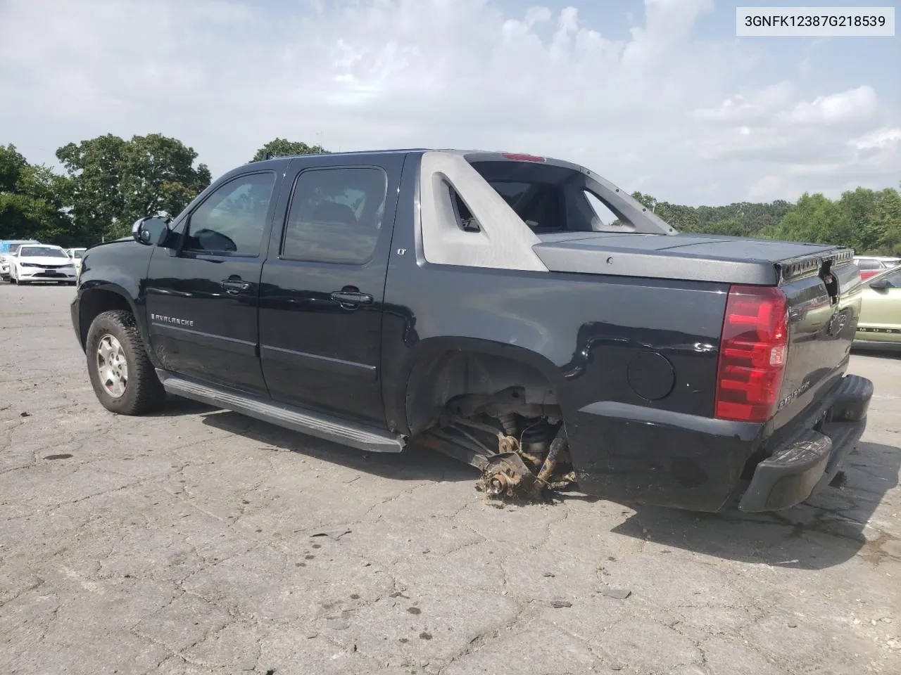 2007 Chevrolet Avalanche K1500 VIN: 3GNFK12387G218539 Lot: 65553164