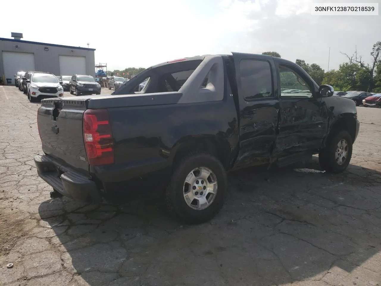 2007 Chevrolet Avalanche K1500 VIN: 3GNFK12387G218539 Lot: 65553164