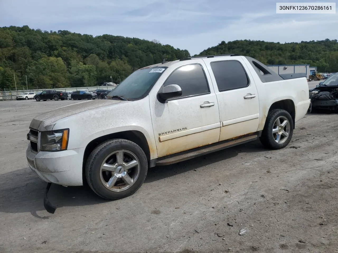 2007 Chevrolet Avalanche K1500 VIN: 3GNFK12367G286161 Lot: 71869154