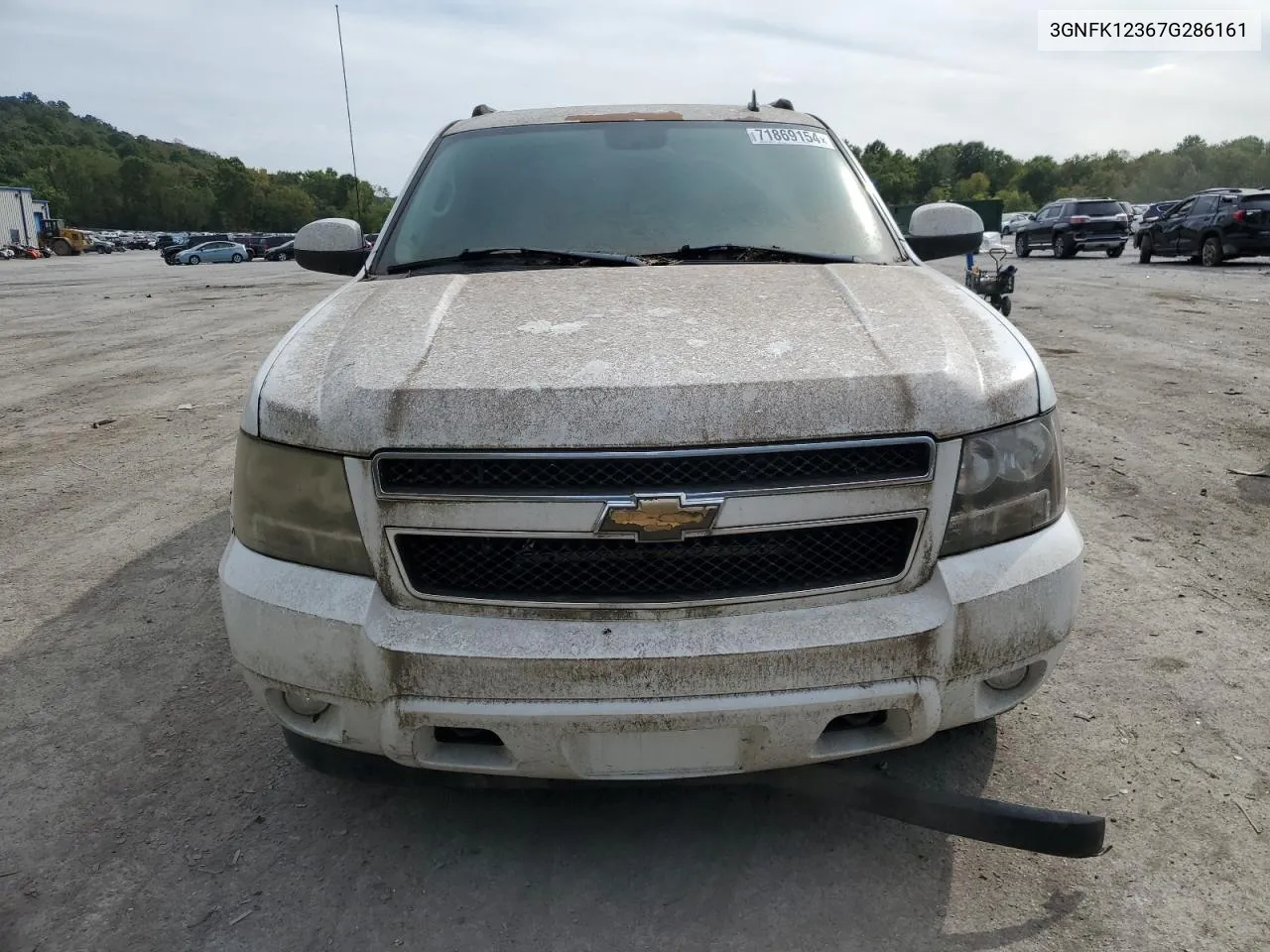 2007 Chevrolet Avalanche K1500 VIN: 3GNFK12367G286161 Lot: 71869154