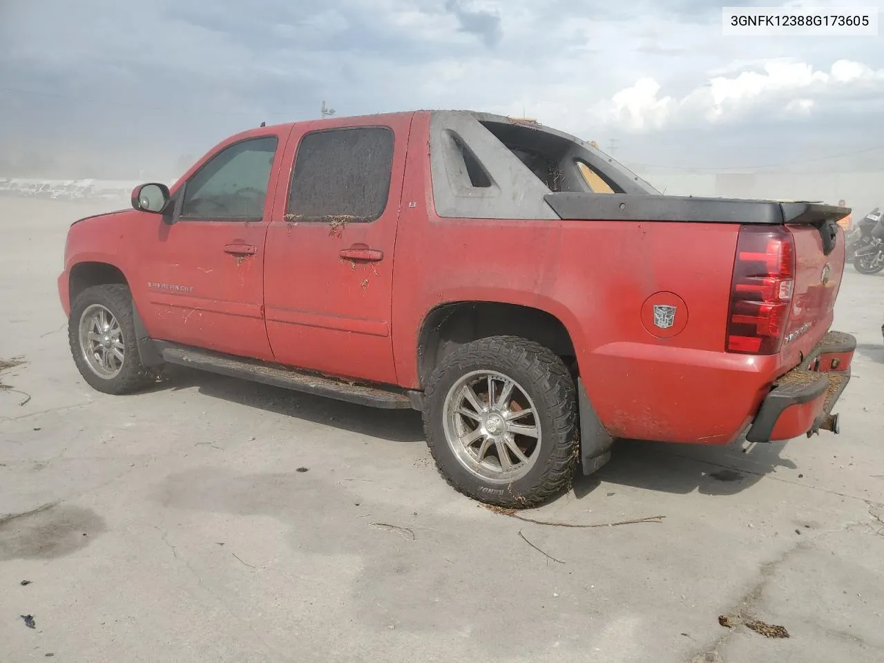 2008 Chevrolet Avalanche K1500 VIN: 3GNFK12388G173605 Lot: 70095094