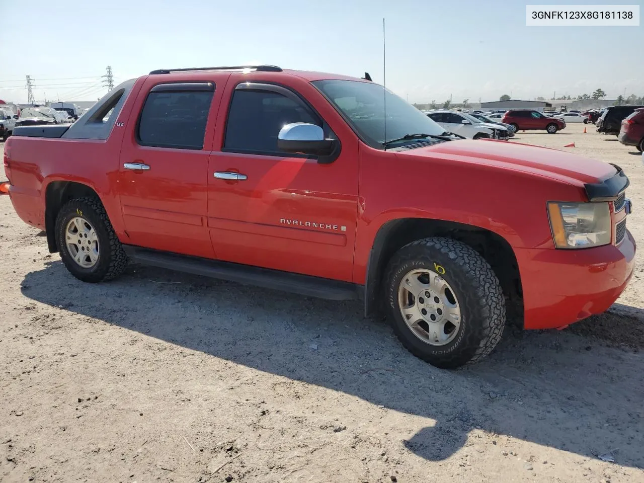 3GNFK123X8G181138 2008 Chevrolet Avalanche K1500