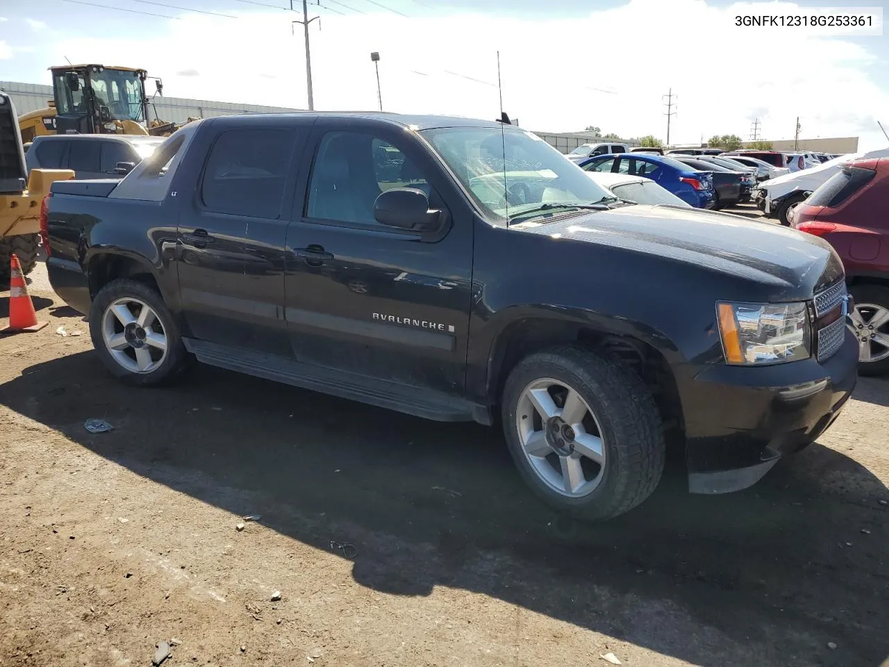 3GNFK12318G253361 2008 Chevrolet Avalanche K1500