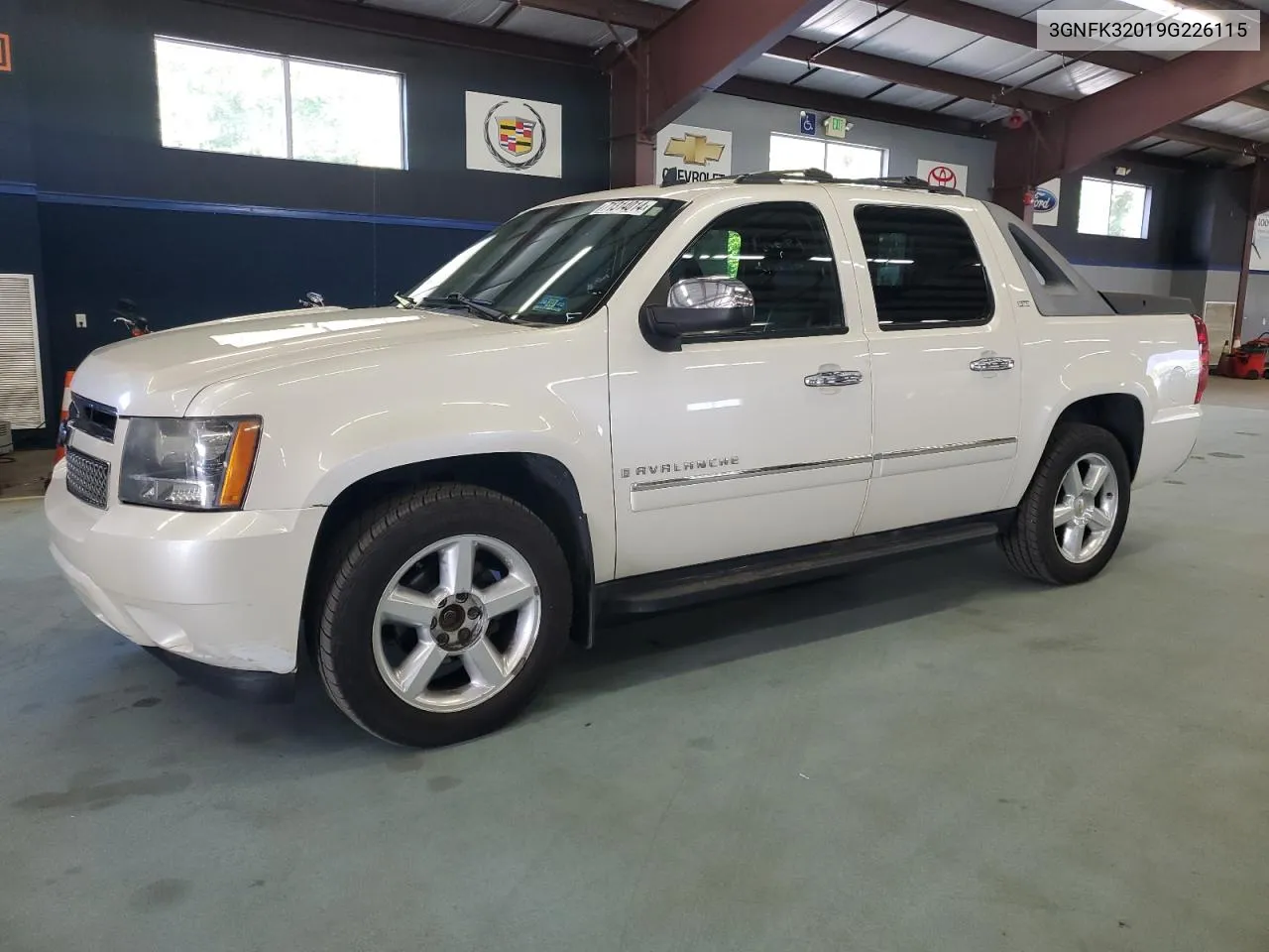 3GNFK32019G226115 2009 Chevrolet Avalanche K1500 Ltz