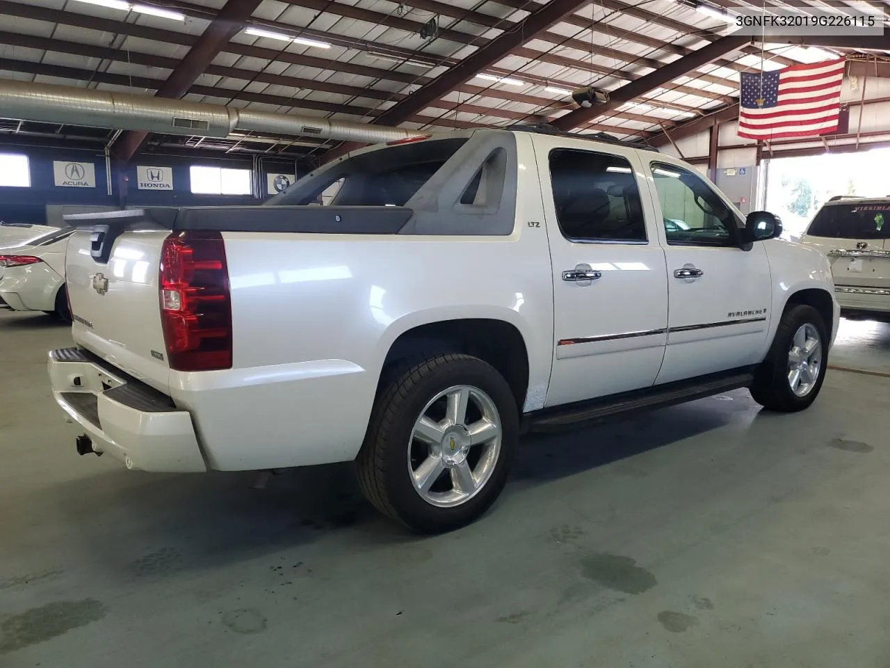 3GNFK32019G226115 2009 Chevrolet Avalanche K1500 Ltz