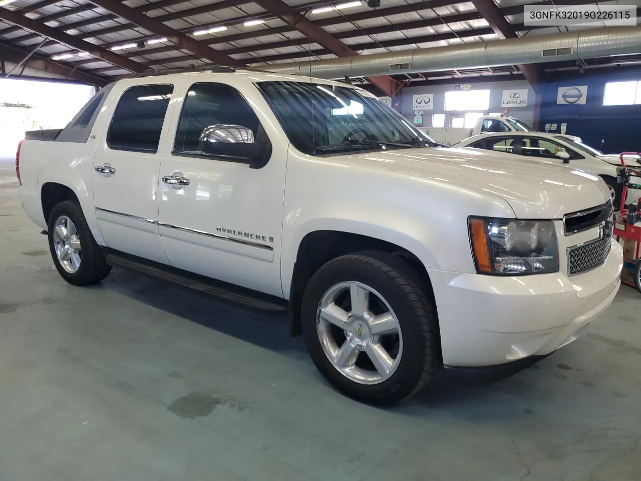 3GNFK32019G226115 2009 Chevrolet Avalanche K1500 Ltz