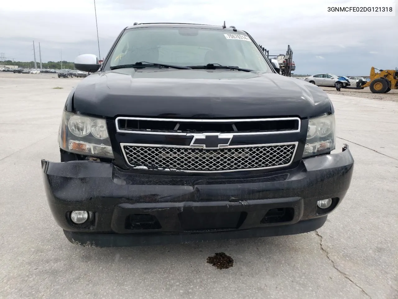 2013 Chevrolet Avalanche Lt VIN: 3GNMCFE02DG121318 Lot: 70670314