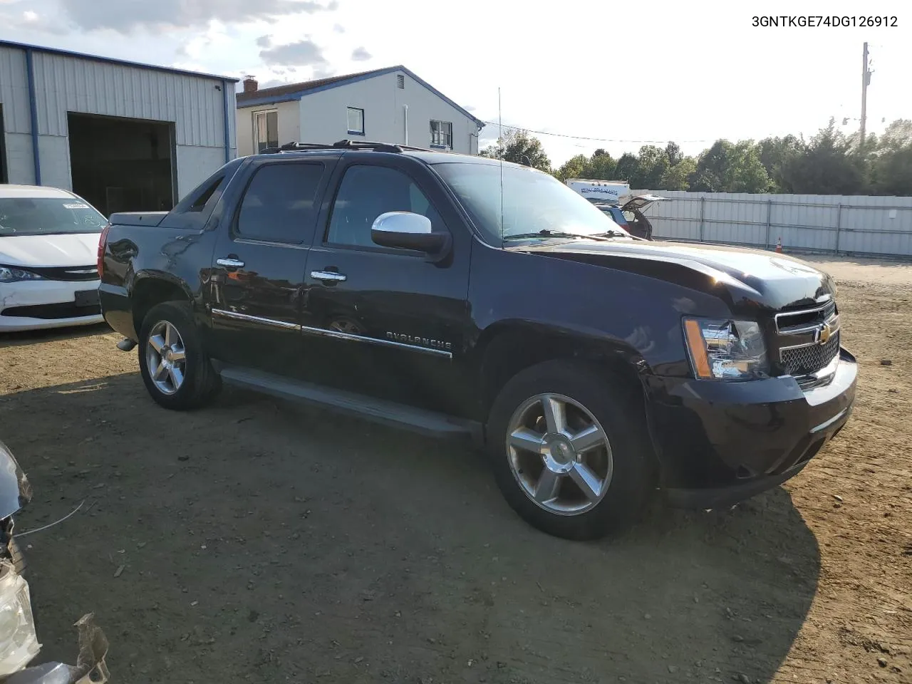 2013 Chevrolet Avalanche Ltz VIN: 3GNTKGE74DG126912 Lot: 71699854