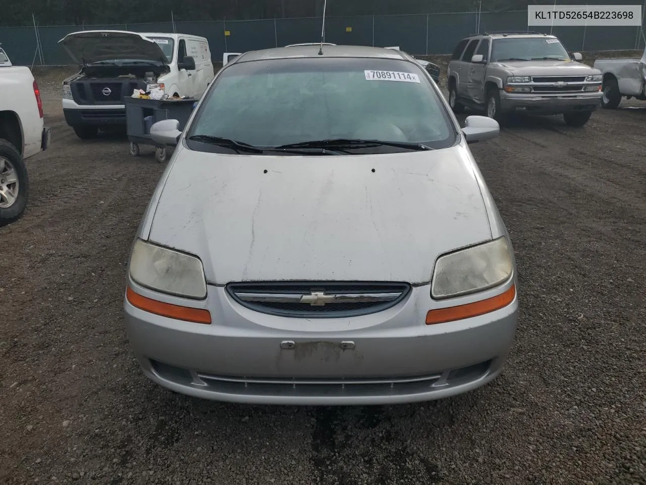 KL1TD52654B223698 2004 Chevrolet Aveo