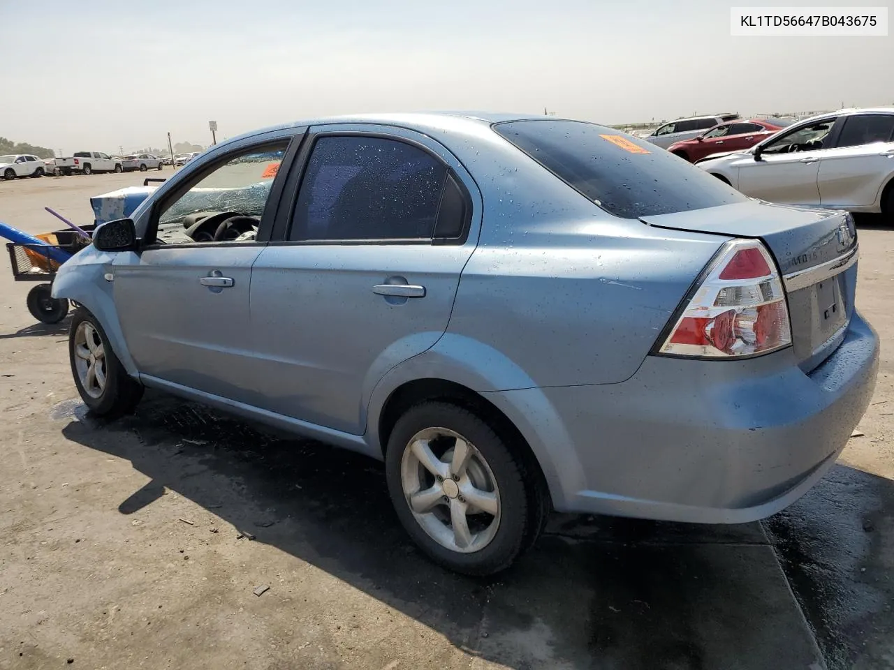 2007 Chevrolet Aveo Base VIN: KL1TD56647B043675 Lot: 69340174