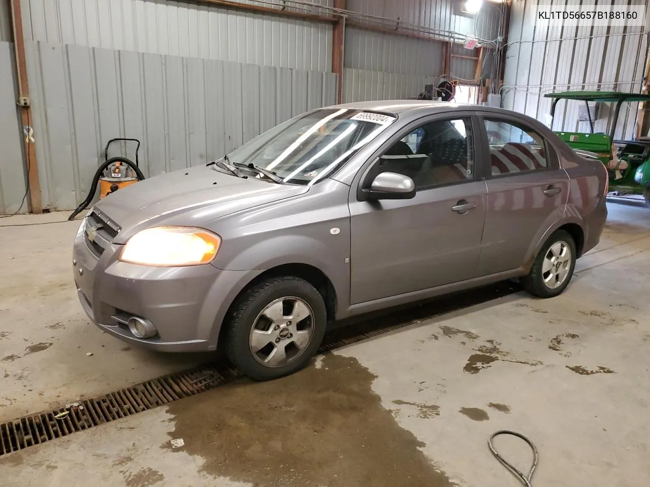 KL1TD56657B188160 2007 Chevrolet Aveo Base