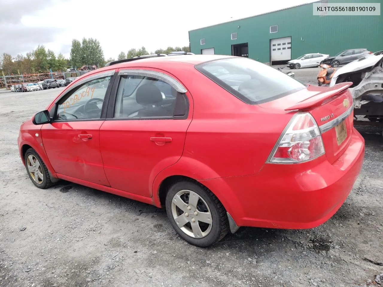 KL1TG55618B190109 2008 Chevrolet Aveo Lt