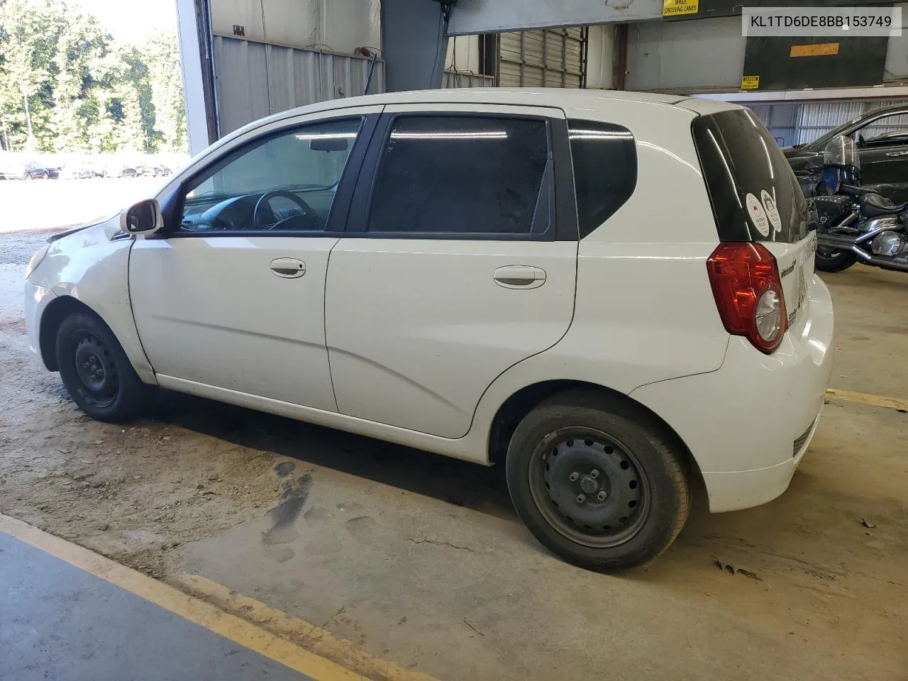 2011 Chevrolet Aveo Ls VIN: KL1TD6DE8BB153749 Lot: 65659374