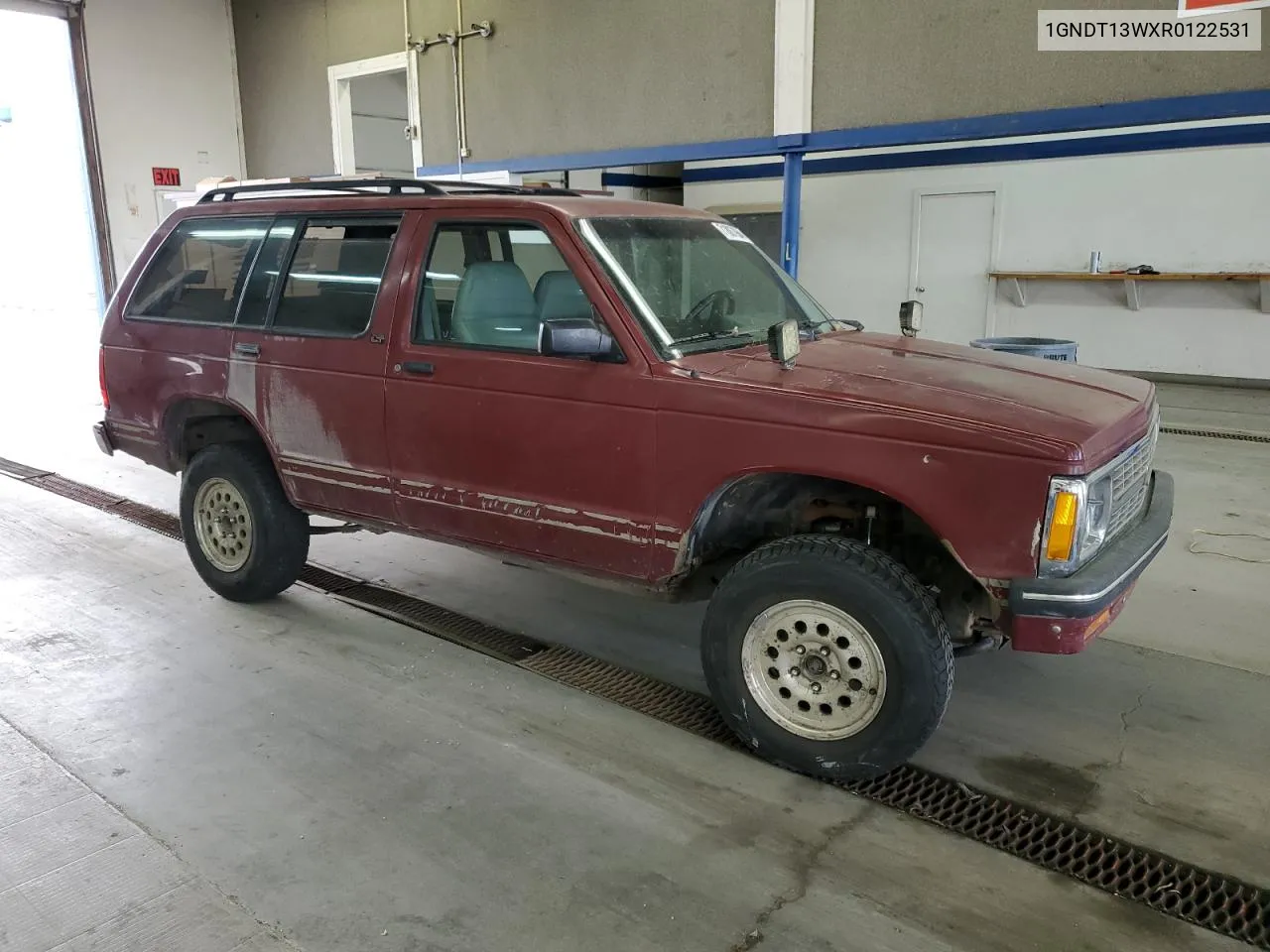 1994 Chevrolet Blazer S10 VIN: 1GNDT13WXR0122531 Lot: 71887064