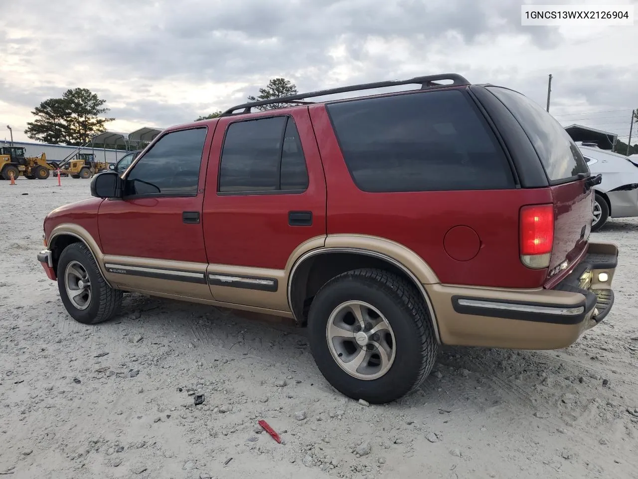 1999 Chevrolet Blazer VIN: 1GNCS13WXX2126904 Lot: 69987244