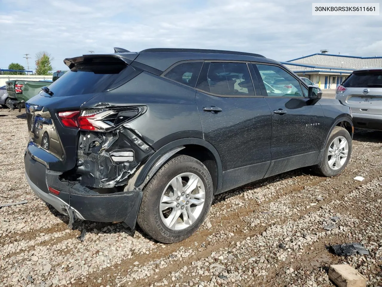 3GNKBGRS3KS611661 2019 Chevrolet Blazer 2Lt