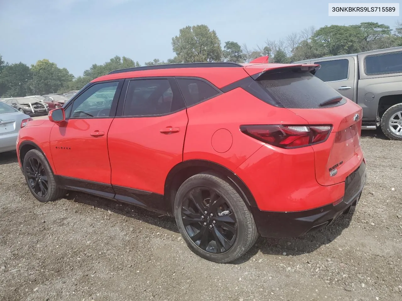 2020 Chevrolet Blazer Rs VIN: 3GNKBKRS9LS715589 Lot: 71203794