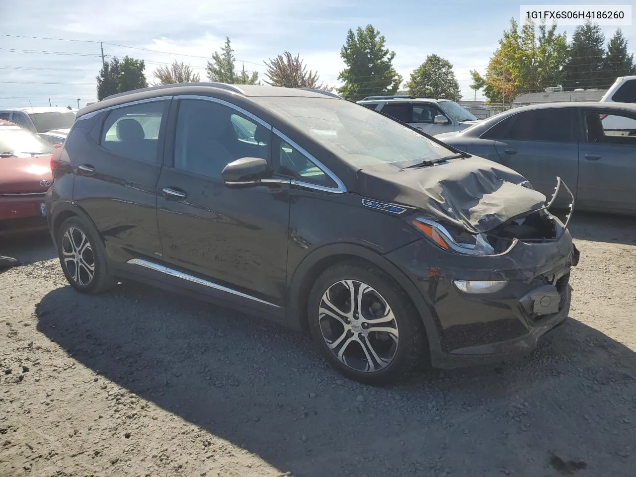 2017 Chevrolet Bolt Ev Premier VIN: 1G1FX6S06H4186260 Lot: 71000174