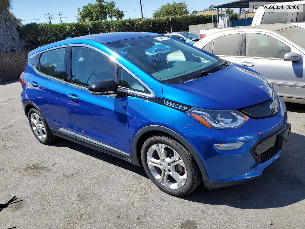 2018 Chevrolet Bolt Ev Lt VIN: 1G1FW6S08J4138400 Lot: 71199664