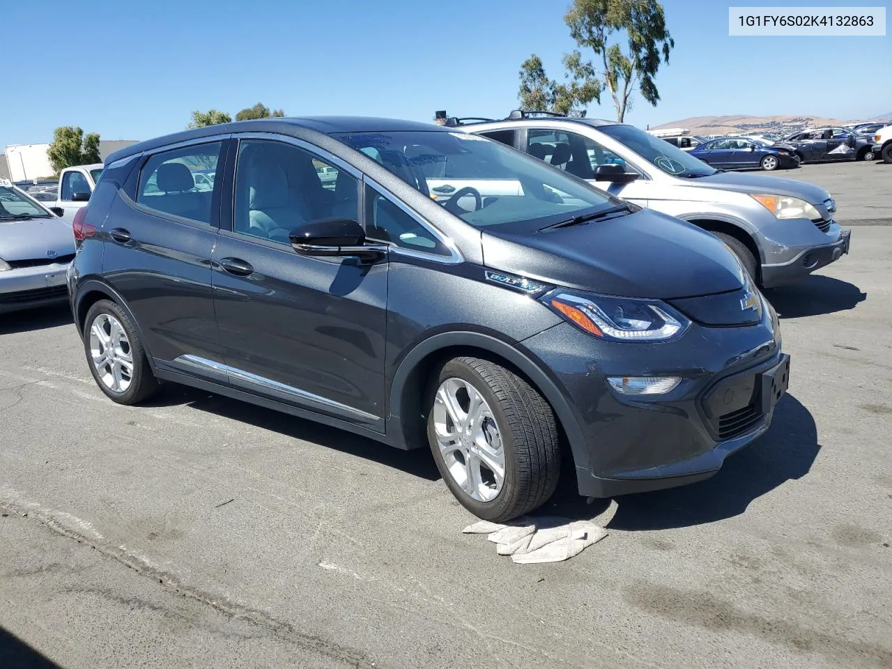 2019 Chevrolet Bolt Ev Lt VIN: 1G1FY6S02K4132863 Lot: 70322314