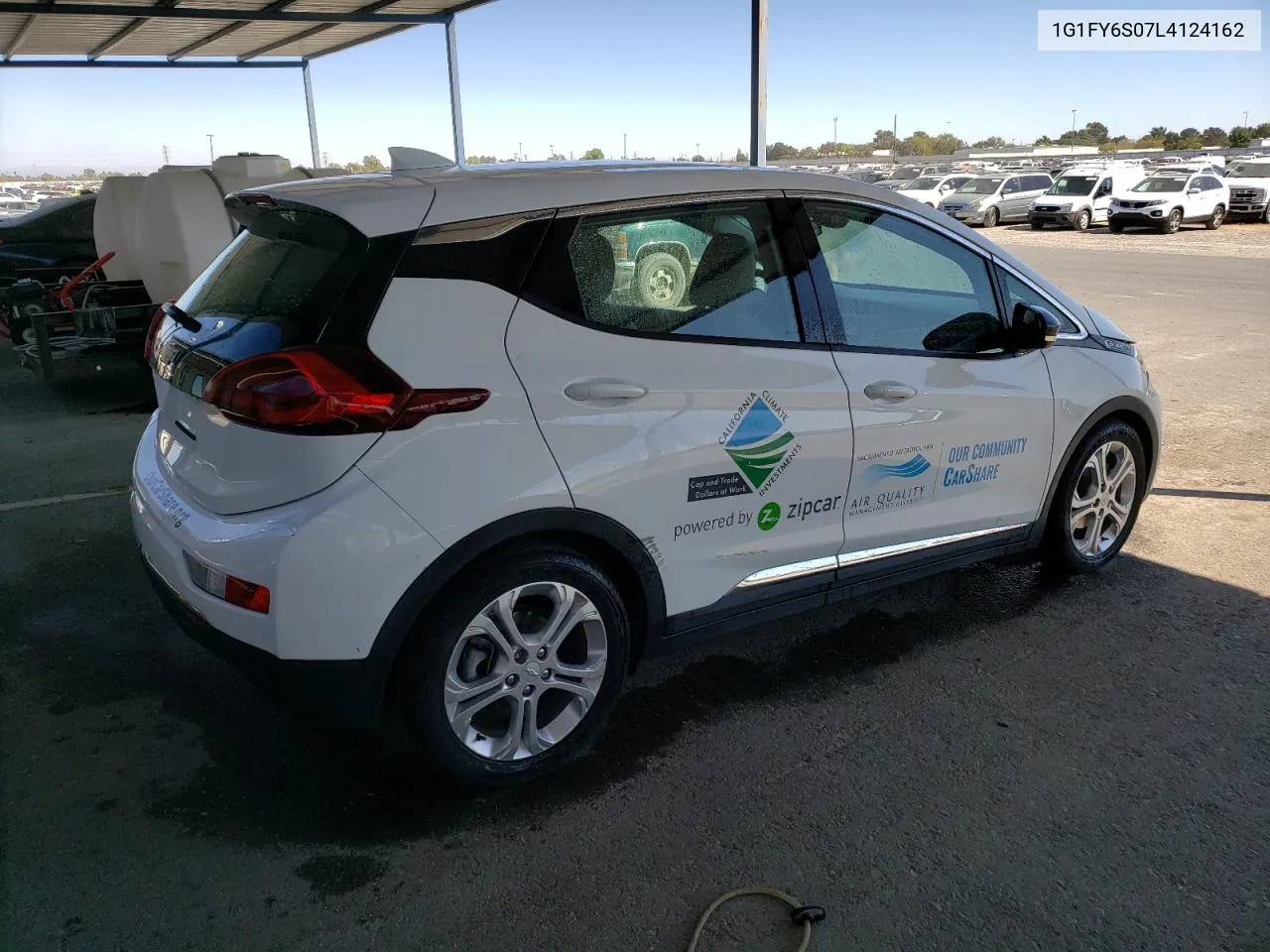 2020 Chevrolet Bolt Ev Lt VIN: 1G1FY6S07L4124162 Lot: 70613214