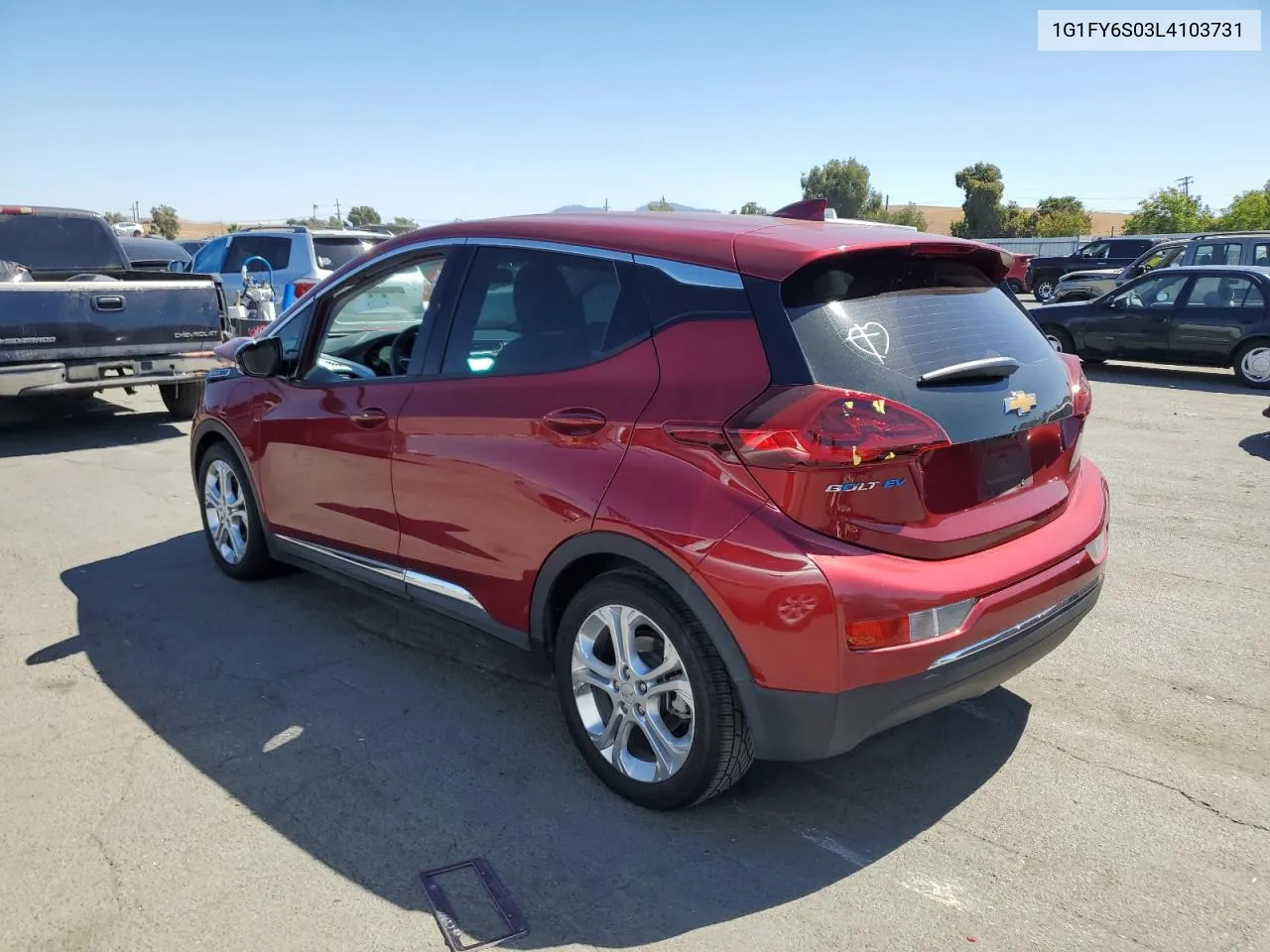 1G1FY6S03L4103731 2020 Chevrolet Bolt Ev Lt