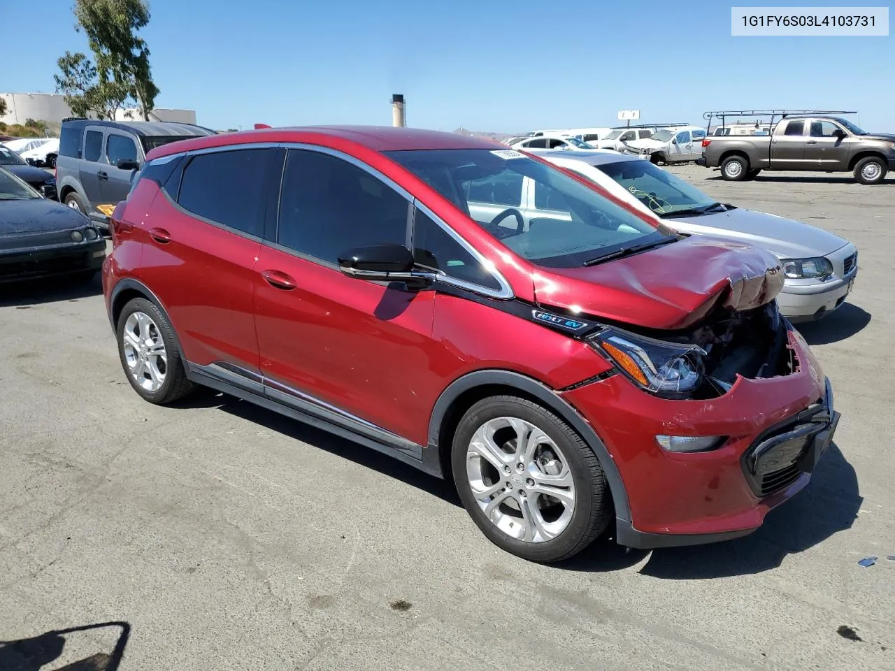 1G1FY6S03L4103731 2020 Chevrolet Bolt Ev Lt