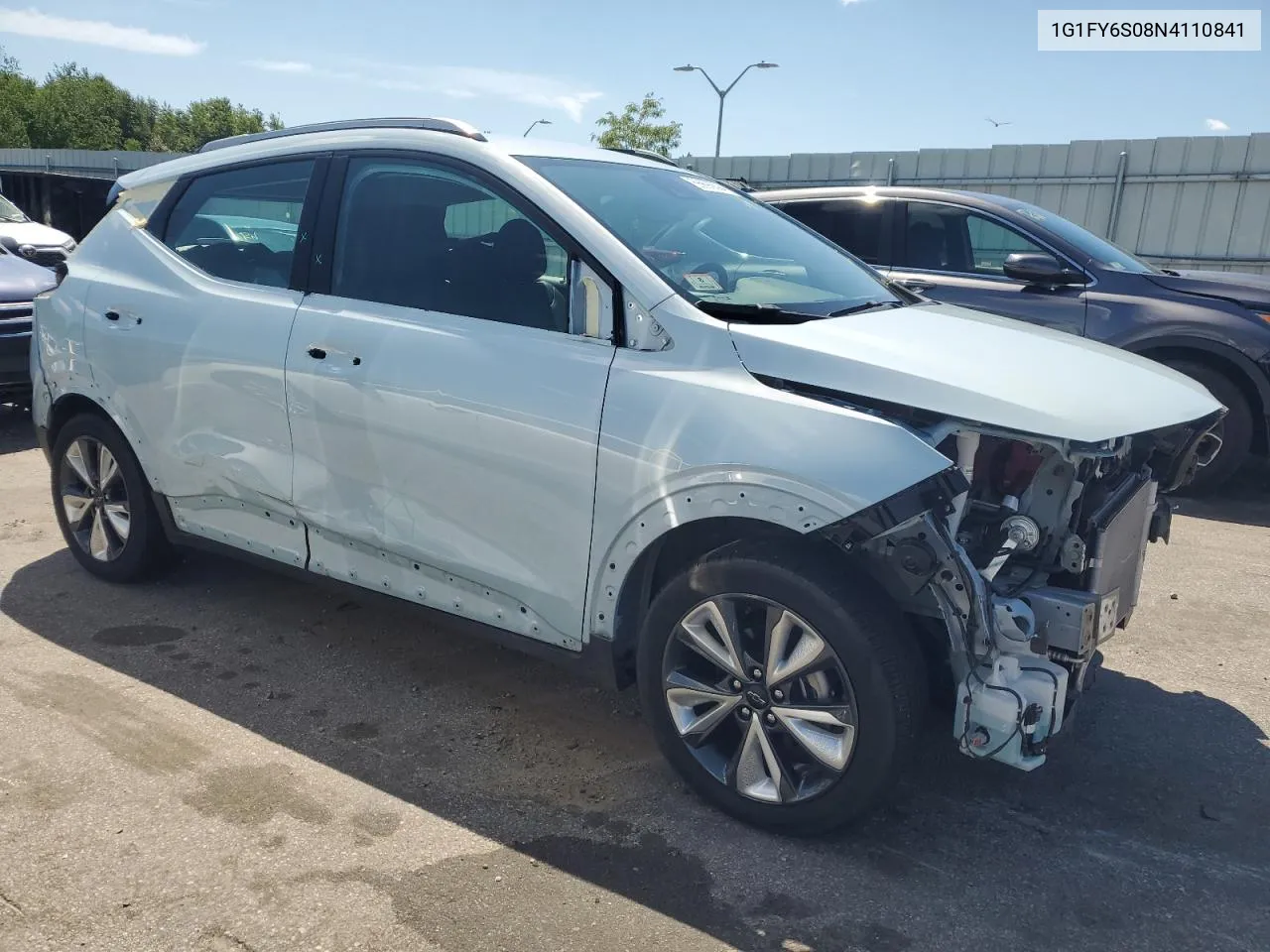 2022 Chevrolet Bolt Euv Lt VIN: 1G1FY6S08N4110841 Lot: 66696094